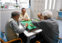 麻雀を楽しむ皆様